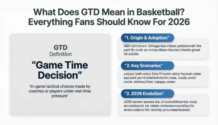 What Does GTD Mean in Basketball? Everything Fans Should Know For 2026