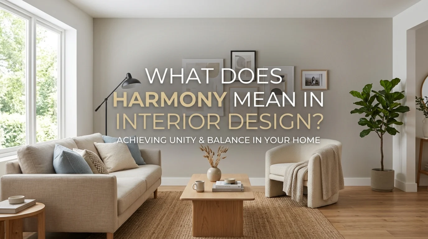 what does harmony mean in interior design