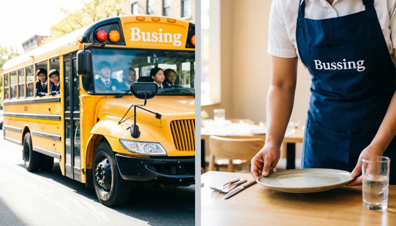 busing or bussing
