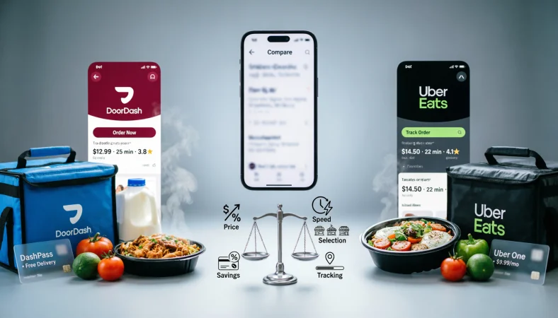 doordash or ubereats
