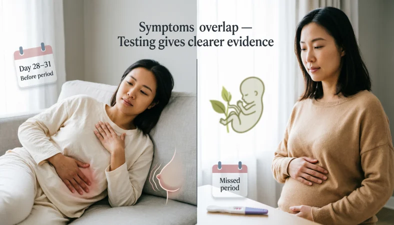 pms or pregnancy