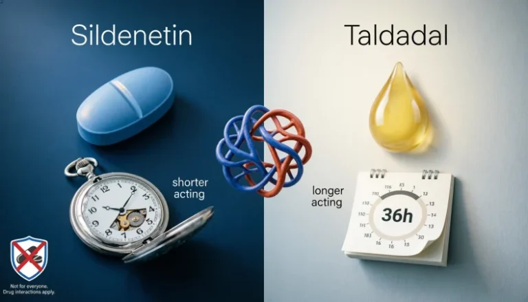 sildenafil or tadalafil