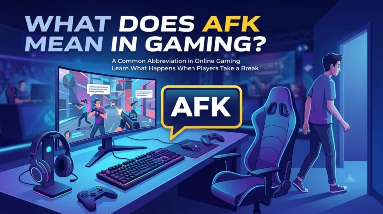 what does afk mean in gaming