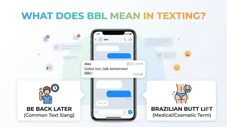 what does bbl mean in texting