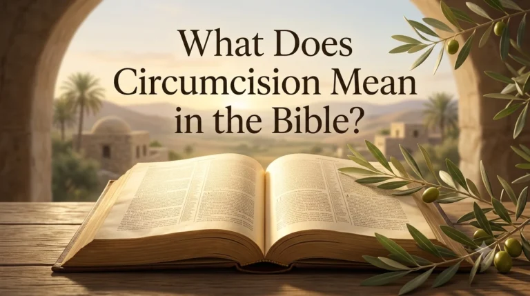 what does circumcision mean in the bible