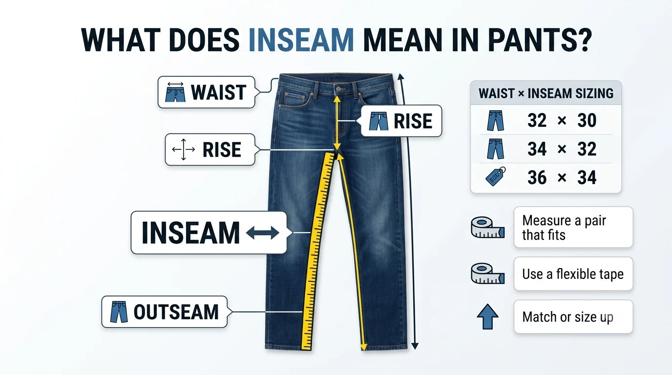 what does inseam mean in pants
