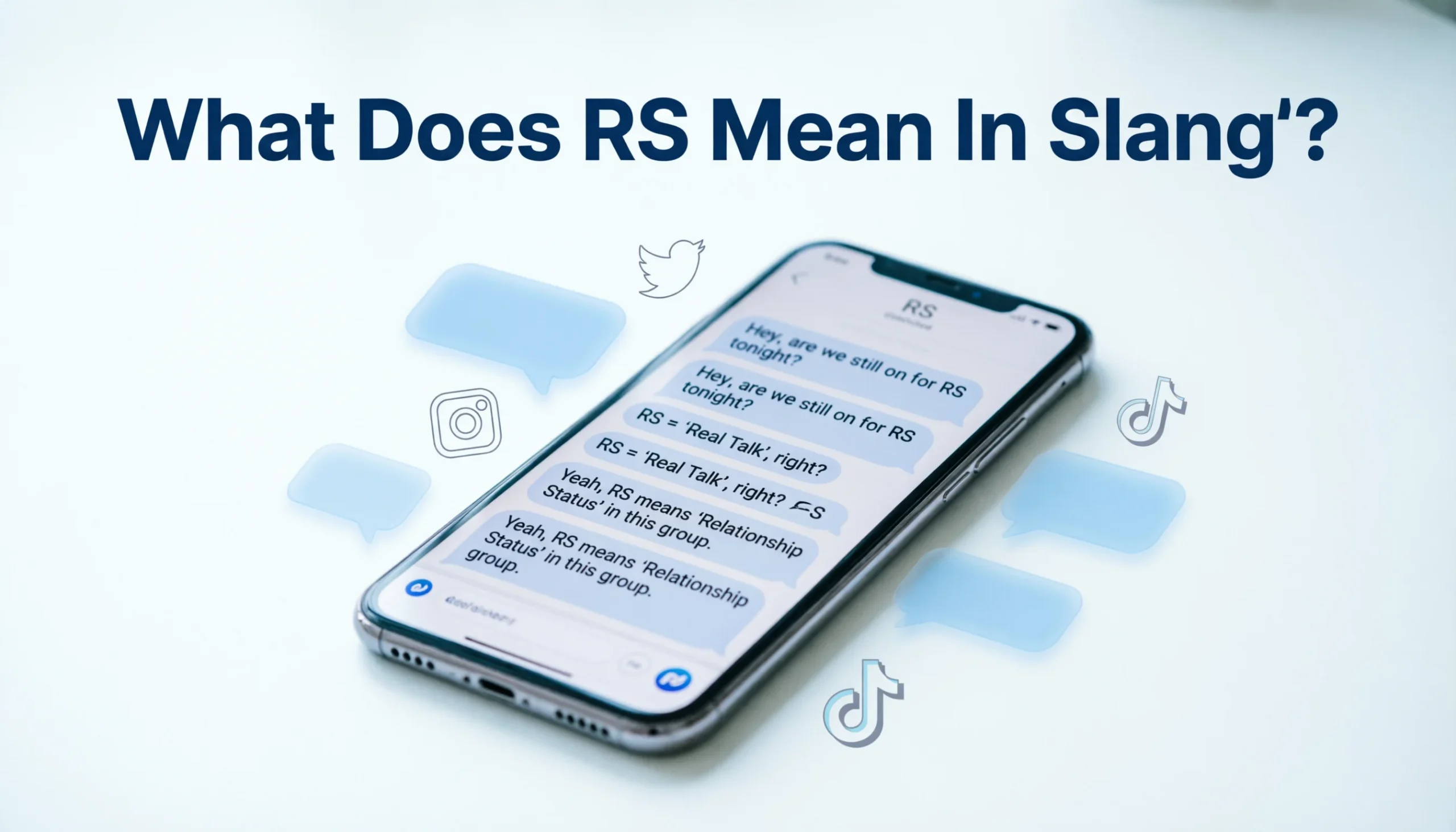 what does rs mean in slang