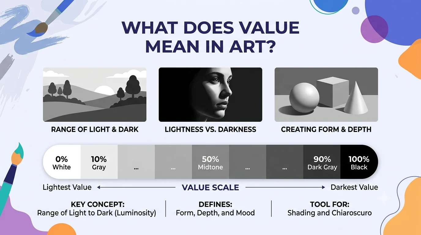 what does value mean in art