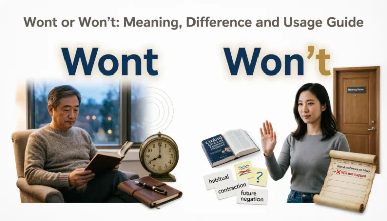 wont or won't